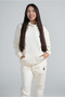 Women's Cotton Hooded Sweatshirt - Stylish and Simple Design / Different Color Choices - 3