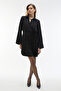 Button Midi Dress with Binding Detail - 3