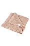 Brighton 100X120Cm Organic 4 Layer Light Brown Color Muslin Blanket