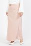 Apsen Women's Belted Powder Plus Size Woven Fabric Skirt 1580-100 - 3