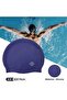 Pro Silicone - Padded Shoes | Navy Blue | One Size | Waterproof | Hair Cap - 2