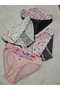 Patterned Empire Pattern Panties Bikini Model Slip Basic 3 Pack - 8