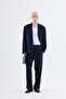 Classic oversize suit navy blue - 4