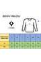 Skyli̇ne Printed 2-Thread Bicycle Collar Sweatshirt - 4