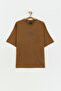 Men's Standard Logo T-Shirt - Brown - 4