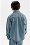 Children's Oversize Fit Top and Bottom Denim Set - 5