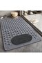 Suction Cup Bathroom and Shower Anti-Slip, Shower Cabin Bathtub Suction Cup Bath Mat 36 X 69.5 cm - 2