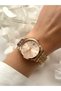 Ferrucci̇-(Rose Color) Women's Wrist Watch with Jubilee Cord - 4