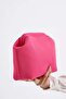 Heybes Women's Pink Strap Clutch Portfolio Handbag - 3