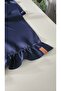 Cemre Runner 2-Sided Ruffled Vintage Runner Coverlet Navy Blue 40X110 - 2