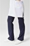 Happiness Modest - Lycra Doctor Nurse Hijab Single Bottom Jersey, Navy Blue - 2