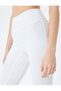 Spanish Leg Sports Leggings with High Waist Stitching Detail - 5