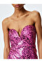 Sweetheart Neckline Sleeveless Sequin Sequined Mini Bodycon Dress - 5