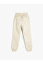 Cotton Jogger Trousers with Tie Waist Pocket Detail - 2