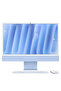 24" iMac Retina 4.5K display: Apple M4 chip with 8‑core CPU and 8‑core GPU, 16GB, 256GB SSD - Mavi