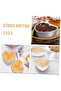 Cake Mold Heart Biscuit Heart-Shaped Aluminum 6 Pieces Mouth Diameter 10 cm Height 3 cm - 4