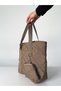 Puff Women's Bag with Wallet with Stitch Detail - 4