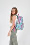 Three Compartment Brocade Model Backpack - 2