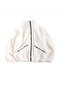 Men's White Oversize Plush Jacket