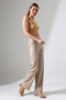 Women's Leather Pant with Pocket /Ball Leg Leather Pant /Faux Leather Pants