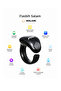 Smart Chanting Ring - Rosary Ring - Qibla Finder and Prayer Reminder Ring - 2 Sizes Black - 7