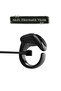 Smart Chanting Ring - Rosary Ring - Qibla Finder and Prayer Reminder Ring - 2 Sizes Black - 4