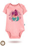 2-Piece 100% Cotton Organic Printed Snap Fastener Baby Bodysuit - 3