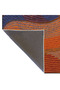 Round Dyed Patterned Woven Base and Washable Carpet Miravip9438 - 5