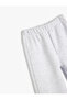 Elastic Waist Raster Basic Jogger Sweatpants - 3