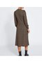 Women's Print Slit Midi Women's Dress 2494 - 4