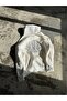 Hardstone Stone Detailed Hoodie Oversize Sweatshirt
