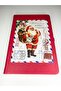 Notebook Lined Red New Year Concept New Year Leather Covered Notebook