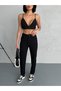 ZEO BASİC LYCRA MOM JEAN ȚESĂ GABRDIN NEGRU - 2