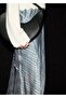 Checkered Satin Midi Skirt - 8