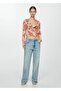 Floral printed wrap blouse - 2