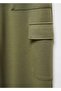 Elastic Waist Cargo Pants - 5