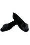 Grape New Model Black Women's Home Ballerina Shoes - 6