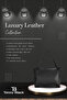 Original Large Volume Luxury Soft Leather Zippered Single Compartment Double Handle Large Hand Arm and Shoulder Bag - 3