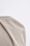 Women's Cream Pleated Clutch Handbag - 7