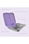 3 Compartments Stainless Steel Unicorn Lunchbox with Printed Blessing for Kids - 5