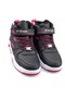021-24 Girl's Black Fuchsia Leather Sports Boots - Velcro - 2