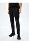 Jogger Sports Sweatpants with Zippered Pockets and Elastic Legs and Lace-Up Waist - 3
