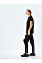 Jogger Sports Sweatpants with Zippered Pockets and Elastic Legs and Lace-Up Waist