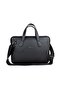 Women's Black Briefcase 13.6 Inch Laptop Bag - 6