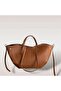 Polen Model White Stitched Trendy Women's Hand Shoulder Bag with Useful Puppy