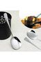 3 Pieces Steel Serving Spoon 21 Cm - 2