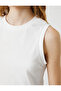 Crop Athlete Cotton Crew Neck Sleeveless - 5