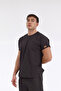 Single Top Crew Neck Lycra Doctor and Nurse Uniform Surgical Uniform Black |   Brl Bagel - 7