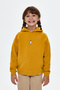 Emperor Penguin Supersoft Kids Hoodie - Mustard