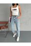 PİLELİ BALOON FİT BUZ MAVİ JEAN
